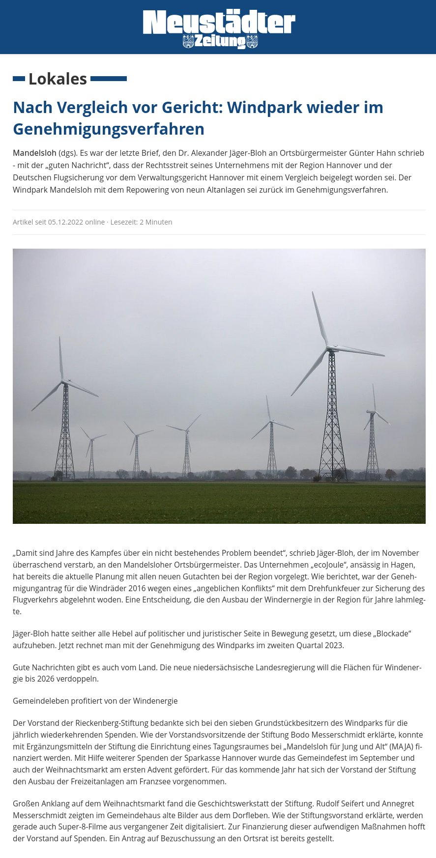 2022-12-05__Artikel_NZ_-_Nach_Vergleich_vor_Gericht_-_Windpark_wieder_im_Genehmigungsverfahren__Quelle:_neustaedter-zeitung.de.jpg